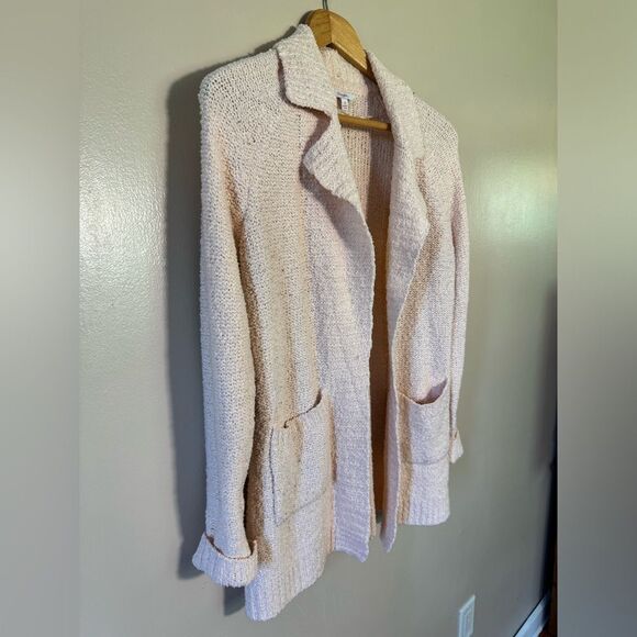 SALE! Light Pink Candies Open Sweater Size S EUC - Picture 3 of 5